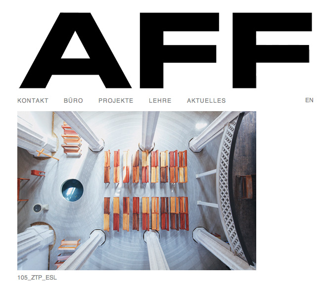 Startseite AFF-Archtiekten, Bild von PHOTOGRAPHIEDEPOT, 02.04.2012