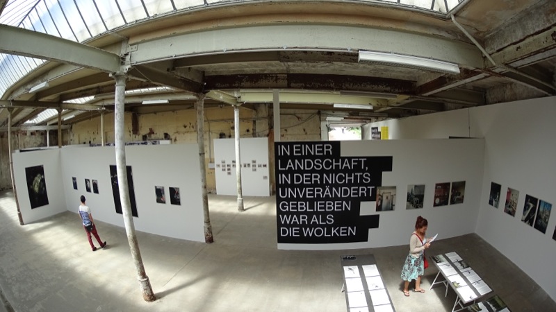 LEIPZIG, SPINNEREI, HALLE12, inside looking east, SONY-ACTIONCAM-170°, 26.06.2016