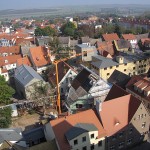 Lutherstadt Eisleben, Lutherarchiv, outside overview, looking, north-east, SIMONE -KANT @ 03.10.2014