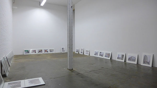 exposition "views of a modern post" @ spinnerei archiv massiv, 10.09.2015